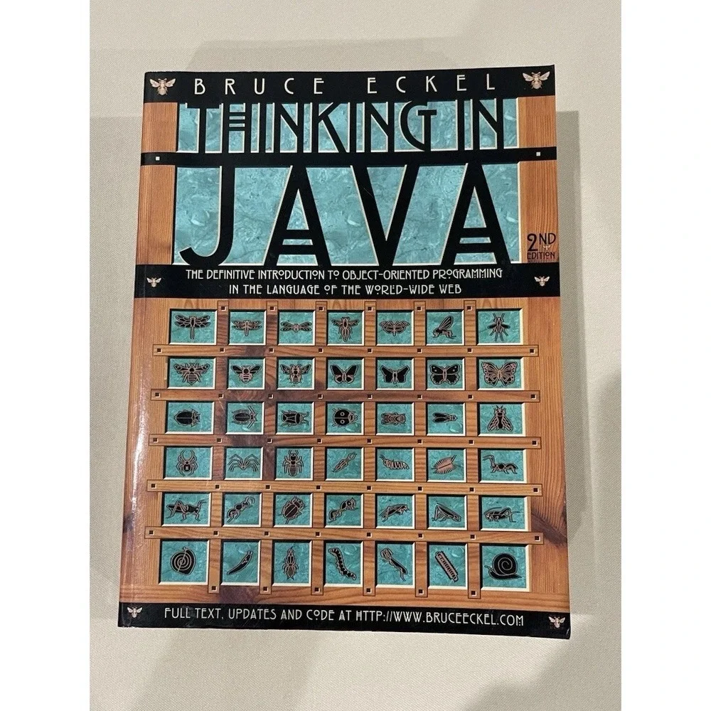 Thinking in Java by‎ Bruce Eckel (2000, CD-ROM / Trade Paperback)